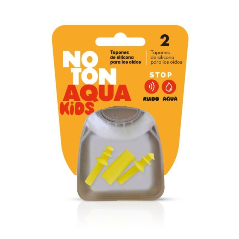 TAPONES OIDOS SILICONA NOTON AGUA INFANTIL