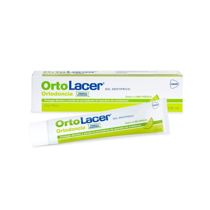 Ortolacer Gel Dentífrico de Lima Fresca 125ml