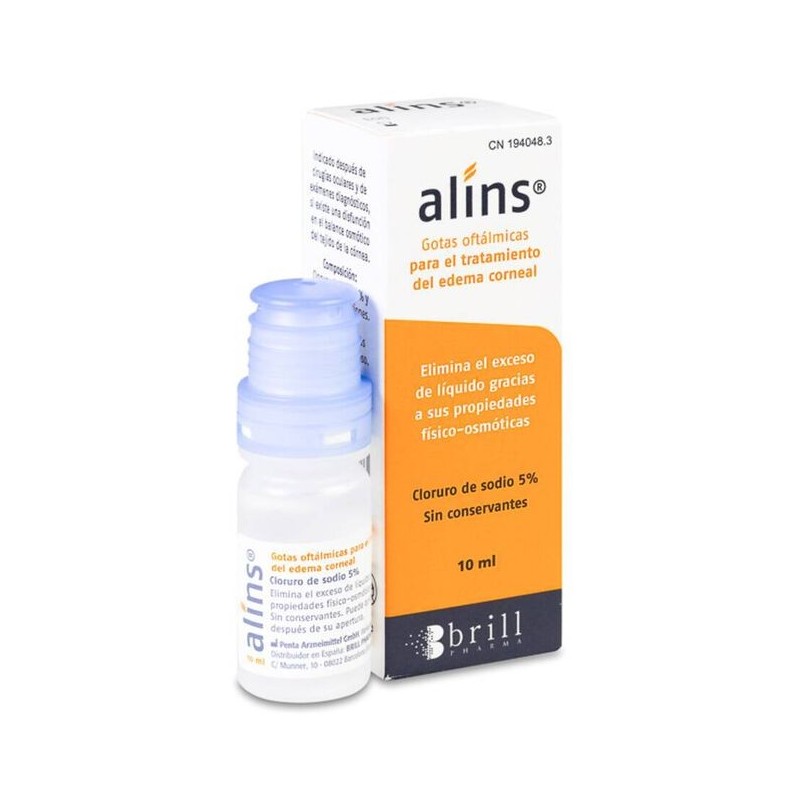 ALINS SOLUCION OFTALMICA 10 ML