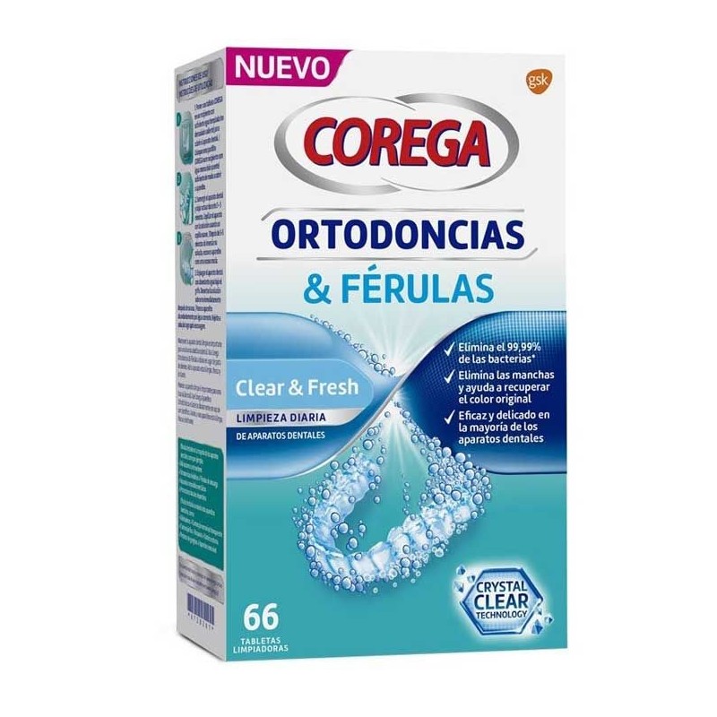 Corega Ortodoncias & Férulas 66uds