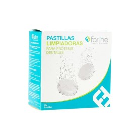 FARLINE PASTILLAS LIMPIADORAS LIMPIEZA PROTESIS DENTAL 32 TABLETAS