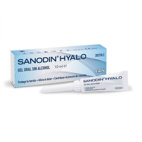 SANODIN HYALO GEL ORAL SIN ALCOHOL 1 TUBO 10 ML