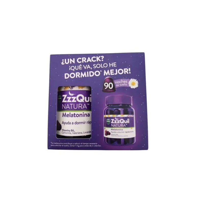 ZzzQuil Natura Pack 90 Noches de Sueño