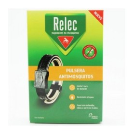 Relec Pulsera Antimosquitos Con Citronela Adulto Negra