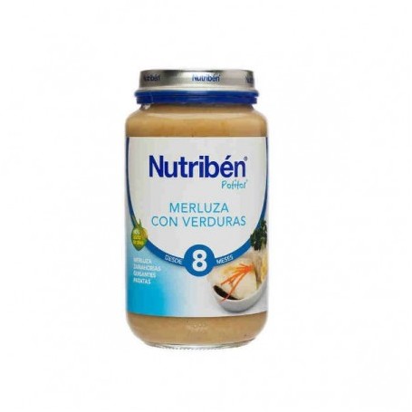 NUTRIBÉN MERLUZA CON VERDURA 250 G
