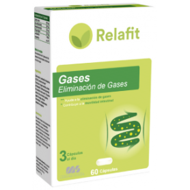 RELAFIT GASES 60 CAPSULAS