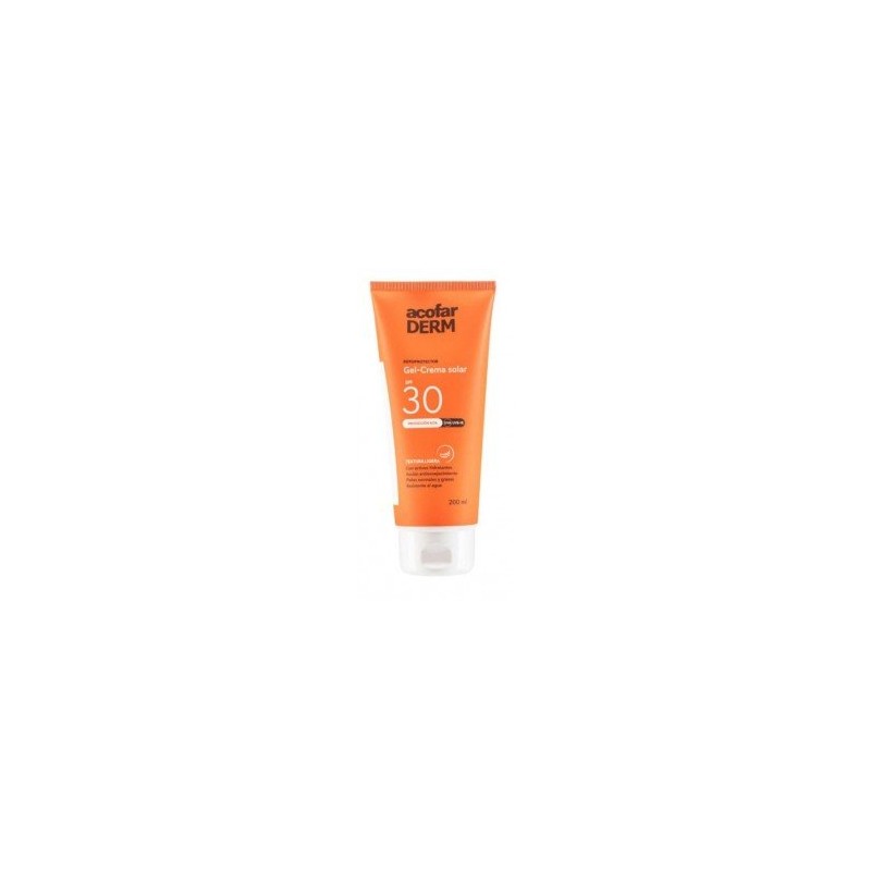 Gel-Crema Solar SPF30 Acofarderm 200ml