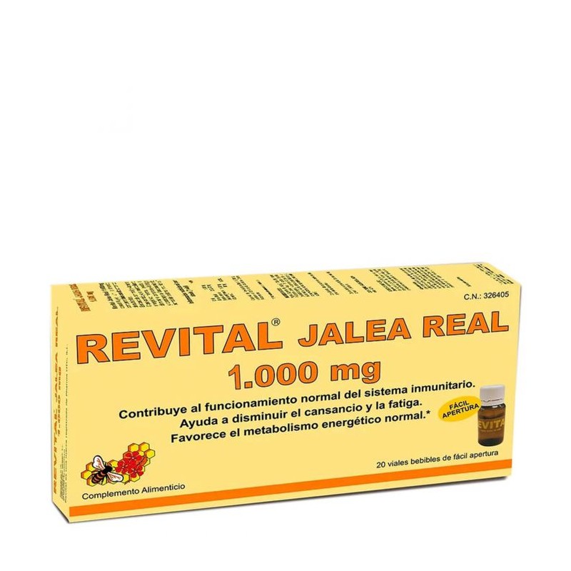 REVITAL JALEA REAL 2000 MG 20 VIALES