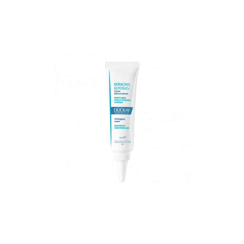 Ducray Keracnyl Glycolic + Crema Desincrustante 30 ml