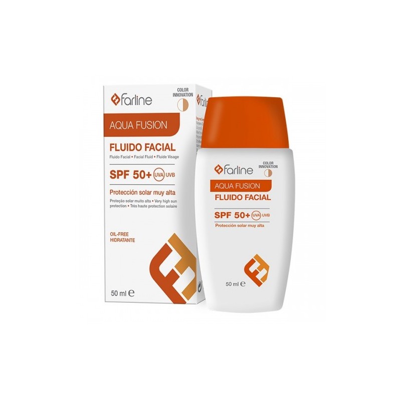 FARLINE FLUIDO FACIAL AQUA FUSION COLOR SPF50+ 50 ML