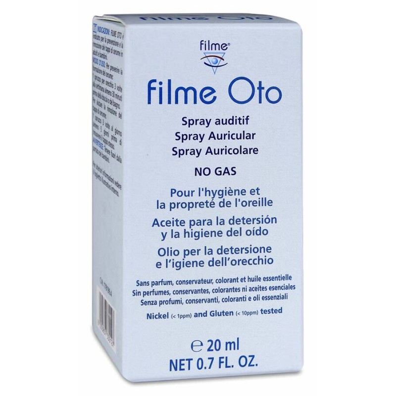Spray Auriculaire, Nettoyant Oreille (Vitamine E) : Filme Oto
