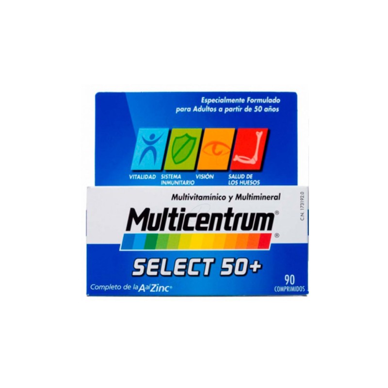 Multicentrum Select 50+ 90 comprimidos