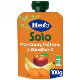 Hero ECO Bolsa Manzana/Plátano/Zanahoria Solo ECO 100g