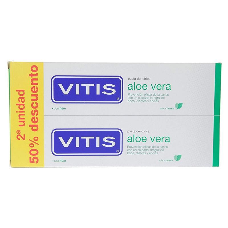 Duplo Vitis Pasta Dentífrica Aloe Vera 2x150ml