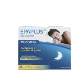 Epaplus Sleepcare Melatonina y Triptófano 60 cápsulas