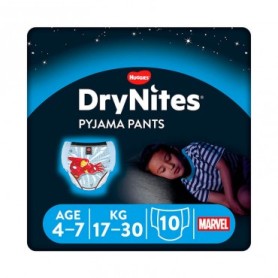 DryNites Pijama Pants Niño Talla 4-7 10 Unidades