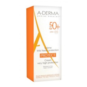 A-DERMA PROTECT CREMA SPF 50+ SIN PERFUME 40ML