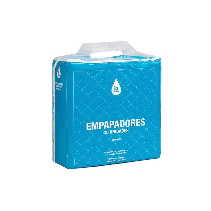 EMPAPADOR DE CAMA INTERAPOTHEK 20 UNIDADES 90 CM