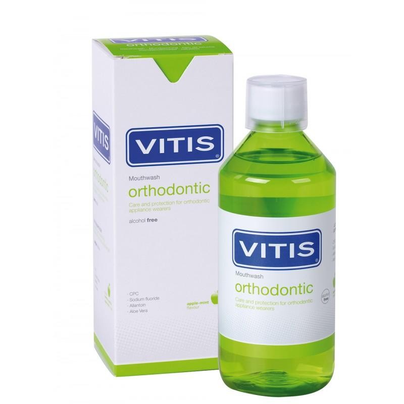 Pack Vitis Orthodontic Pasta 100ml + Colutorio 500ml