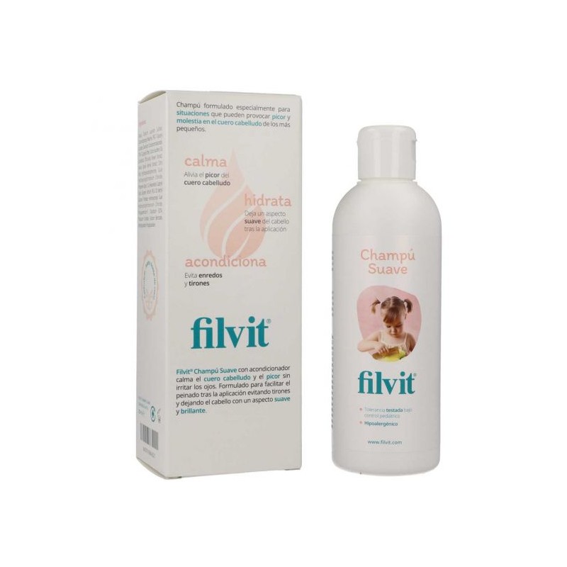 FILVIT CHAMPU SUAVE 1 ENVASE 200 ML