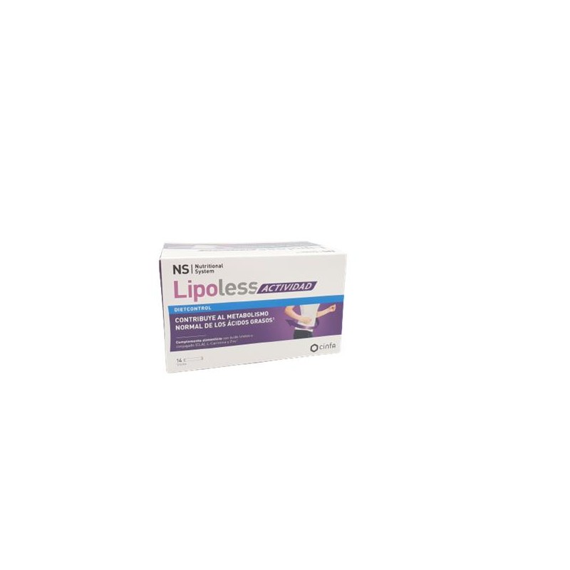 NS DIETCONTROL LIPOLESS ACTIVIDAD 14 STICKS 10 G