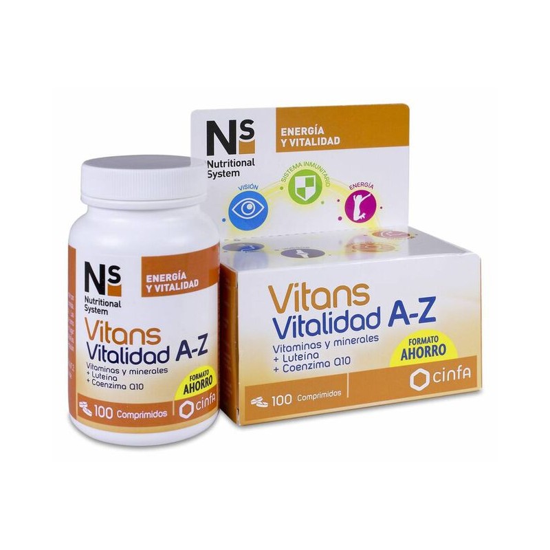 NS VITANS VITALIDAD A-Z 100 COMPRIMIDOS