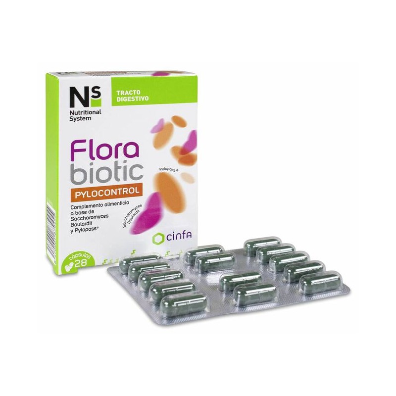 NS FLORABIOTIC H-PYLOCONTROL 28 CAPSULAS