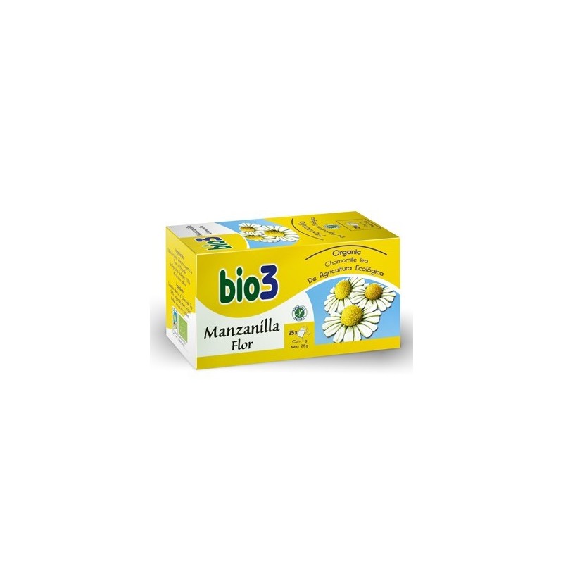 Bio3 manzanilla 25 filtros BIO3