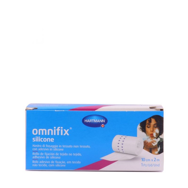 OMNIFIX SILICONE 1 UNIDAD 2 M X 10 CM