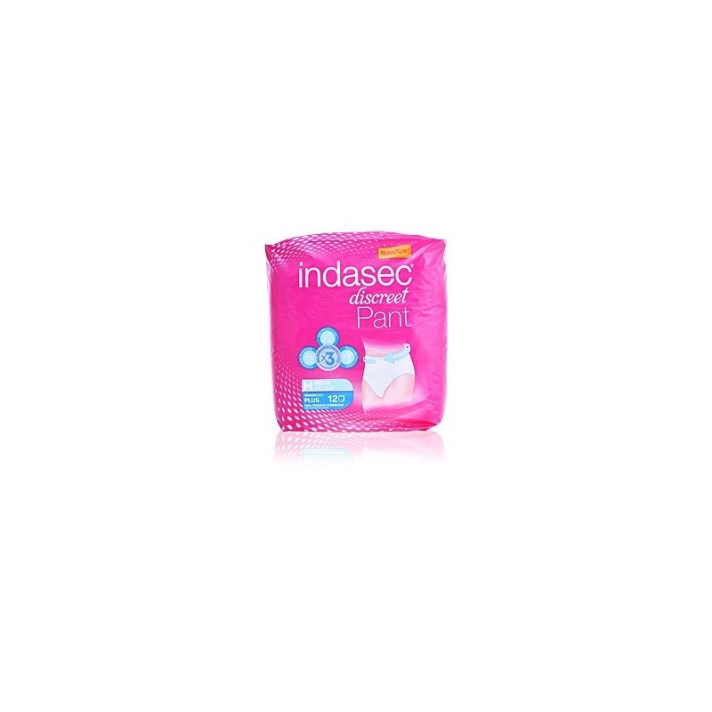 Indasec pant plus absorbente incontinencia orina dia anatomico t- m...