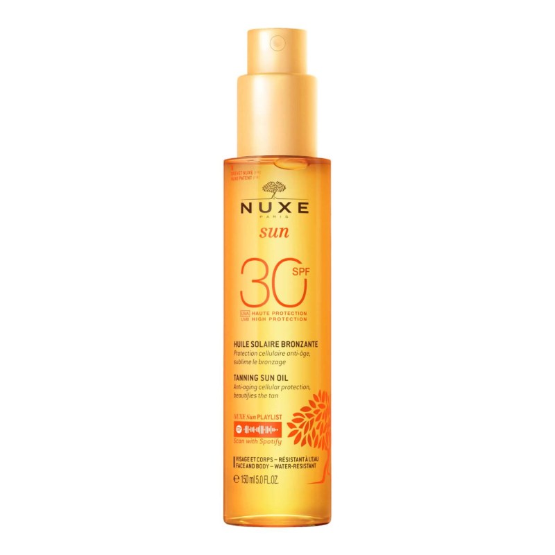 NUXE SUN ACEITE BRONCEADOR ROSTRO Y CUERPO ALTA PROT.