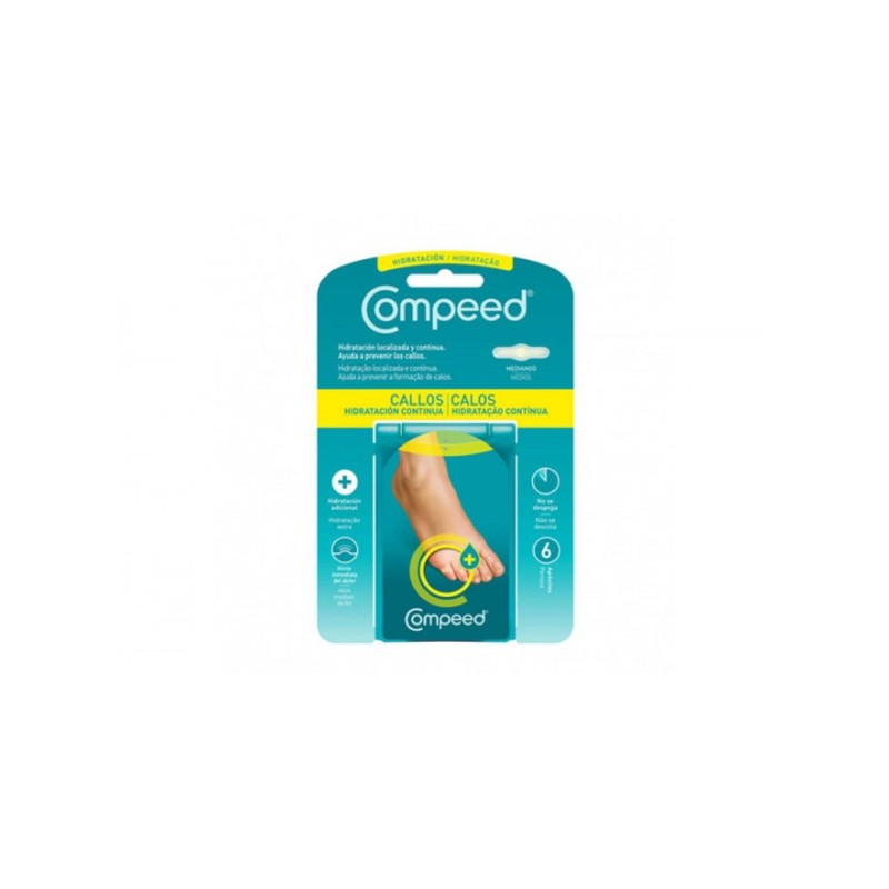 COMPEED CALLOS HIDRATACION CONTINUA 6 UNIDADES