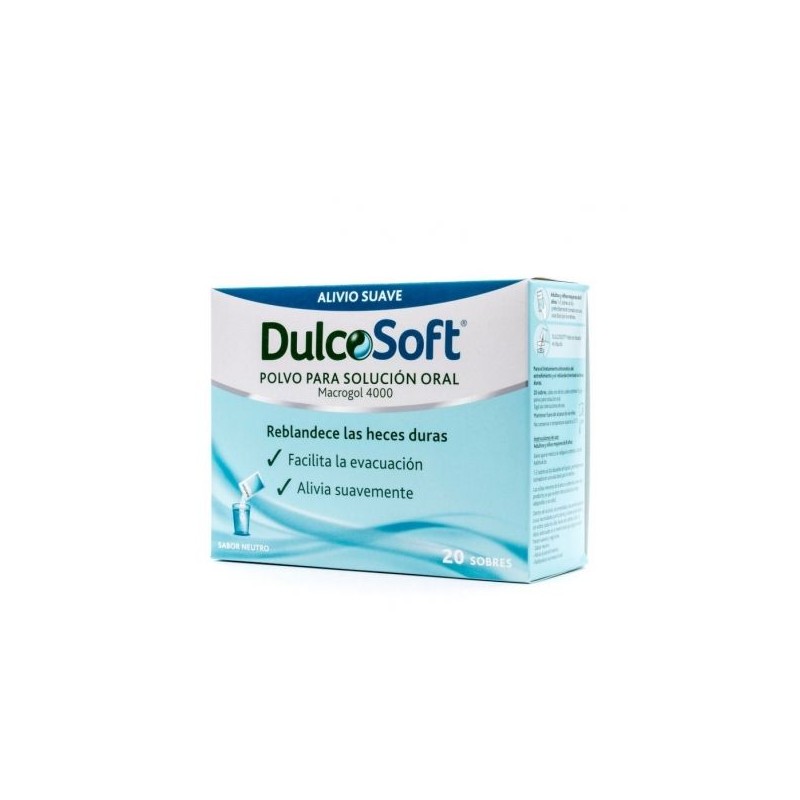 DULCOSOFT POLVO PARA SOLUCION ORAL 20 SOBRES 10 G SABOR NEUTRO