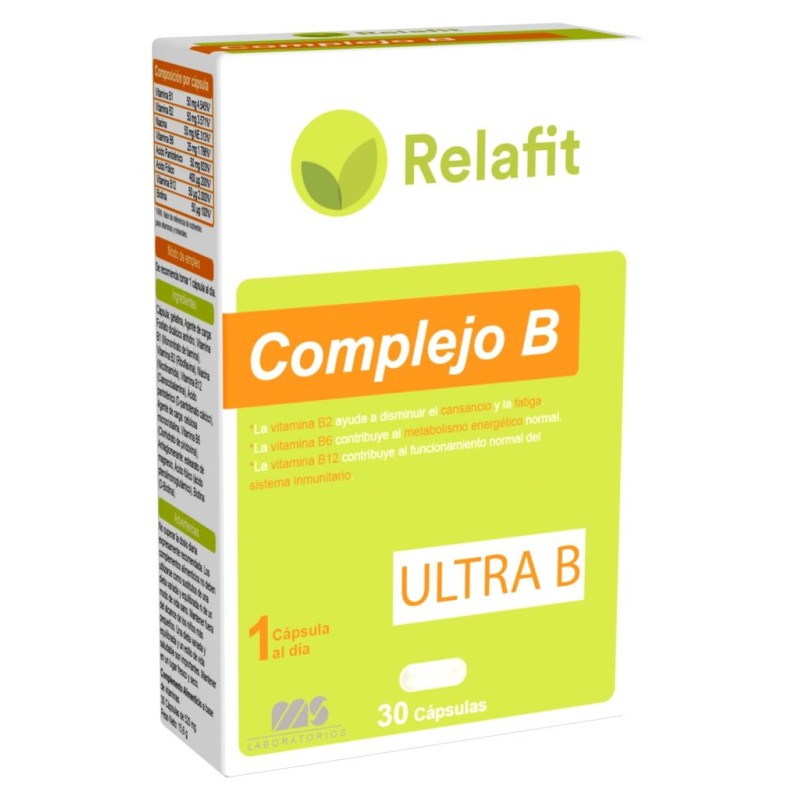 RELAFIT COMPLEJO B 30 CAPS