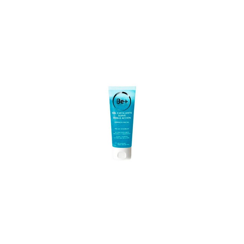 BE+ GEL EXFOLIANTE SUAVE DOBLE ACCION 75 ML