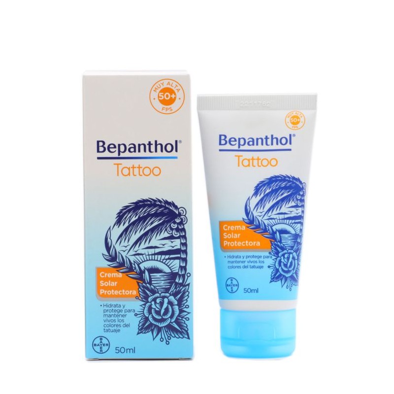 BEPANTHOL TATTOO CREMA SOLAR PROTECTORA