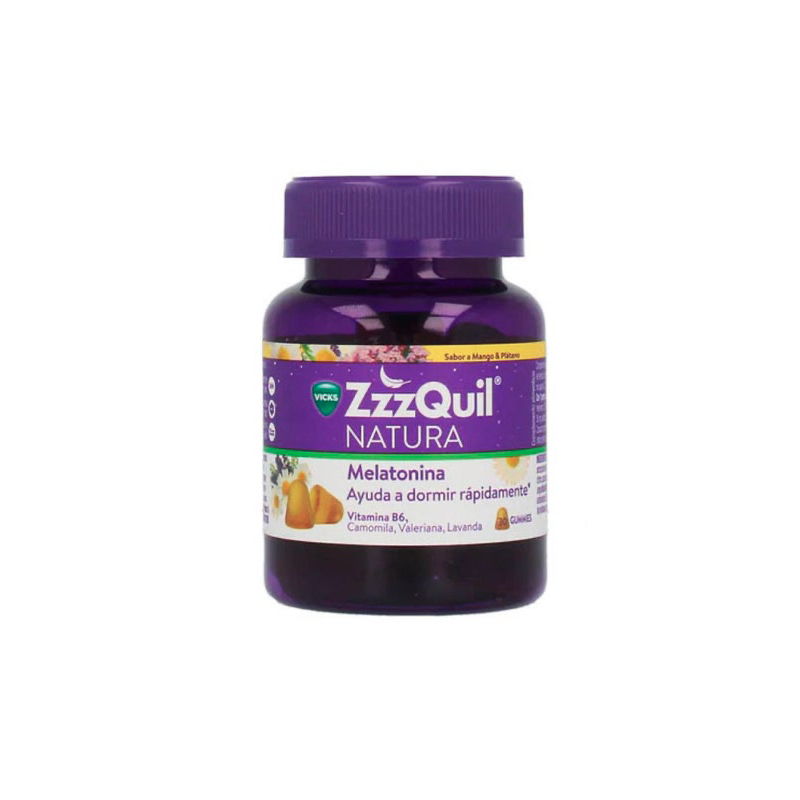 ZZZQUIL NATURA 30 GUMMIES SABOR MANGO & PLATANO