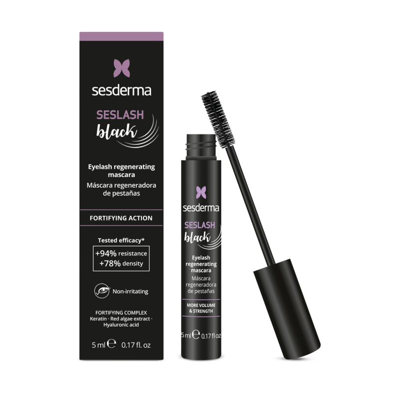 SESLASH BLACK MASCARA REGENERADORA DE PESTAÑAS 1 ENVASE 5 ML