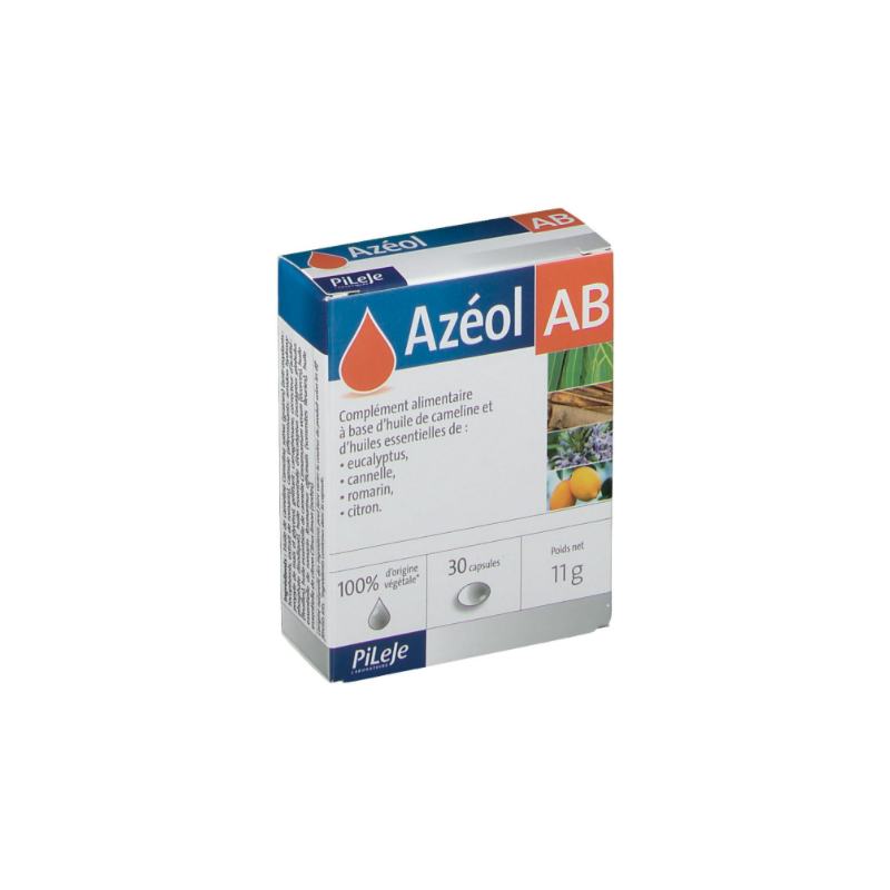 AZEOL AB 30 CAPSULAS