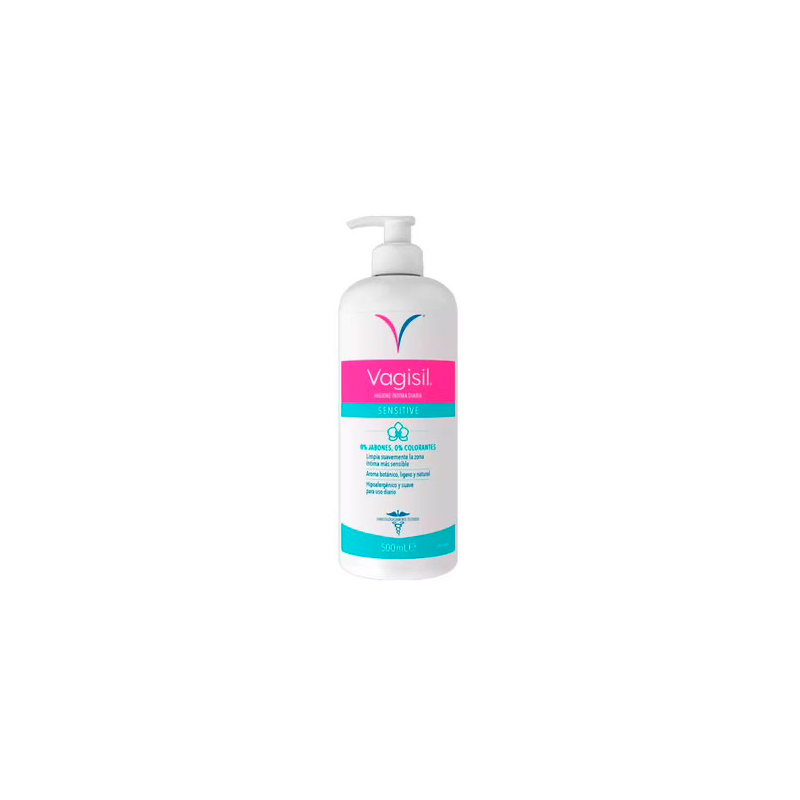 VAGISIL HIGIENE INTIMA DIARIA SENSITIVE 1 ENVASE 500 ML