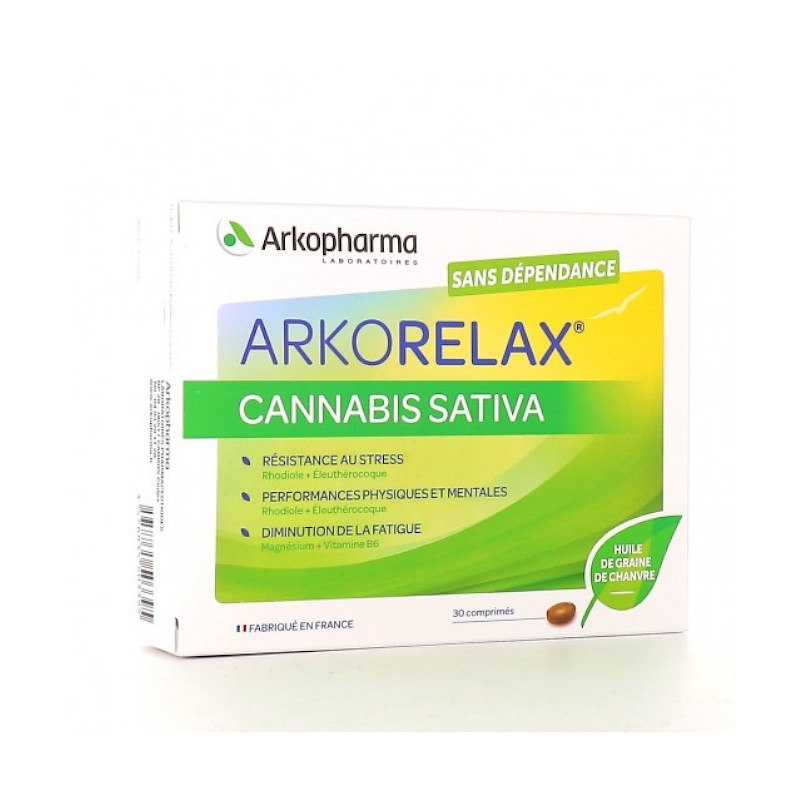 ARKORELAX CANNABIS SATIVA 30 COMPRIMIDOS