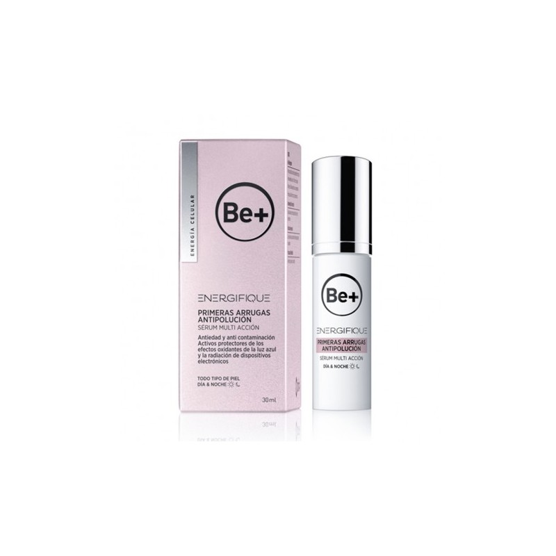 BE+ ENERGIFIQUE PRIMERAS ARRUGAS ANTIPOLUCION SERUM MULTI ACCION 30 ML