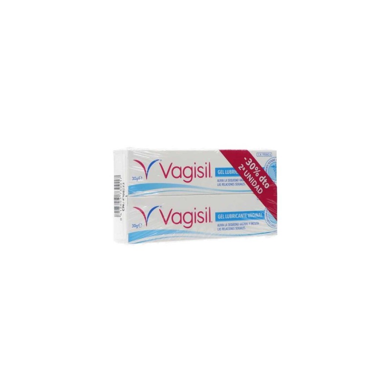 VAGISIL GEL LUBRICANTE VAGINAL 2 TUBOS 30 G PACK