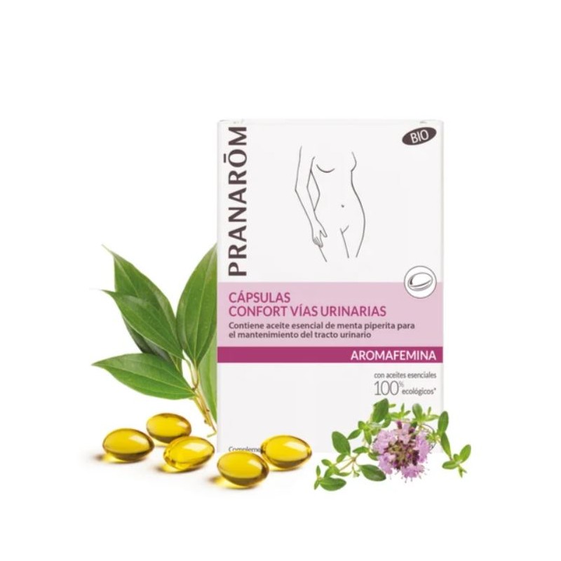 PRANAROM  CAPSULAS CONFORT VIAS URINARIAS BIO 30 CAPSULAS