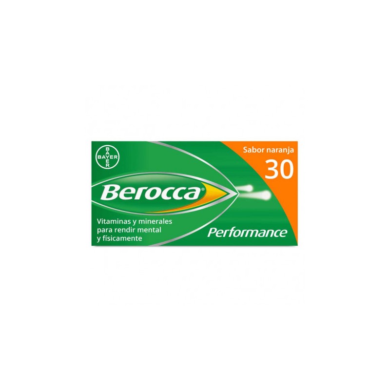 BEROCCA PERFORMANCE NARANJA 30 COMPRIMIDOS EFERVESCENTES