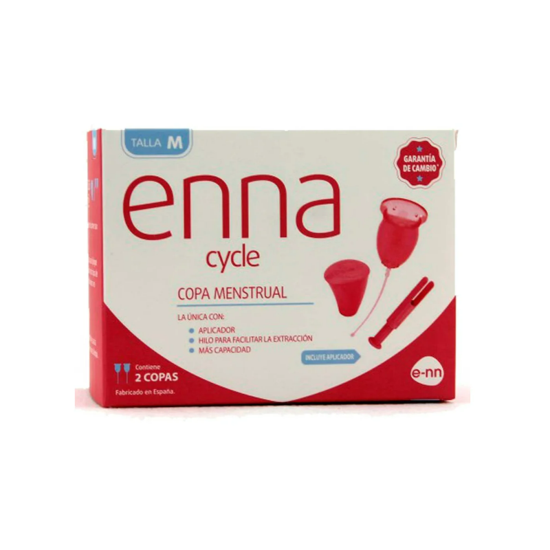 ENNA CYCLE COPA MENSTRUAL T- M CON APLICADOR (PF)