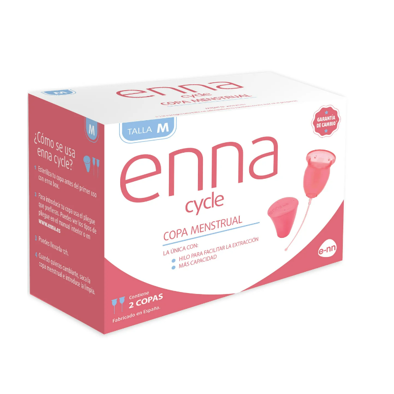 ENNA CYCLE COPA MENSTRUAL T- M SIN APLICADOR