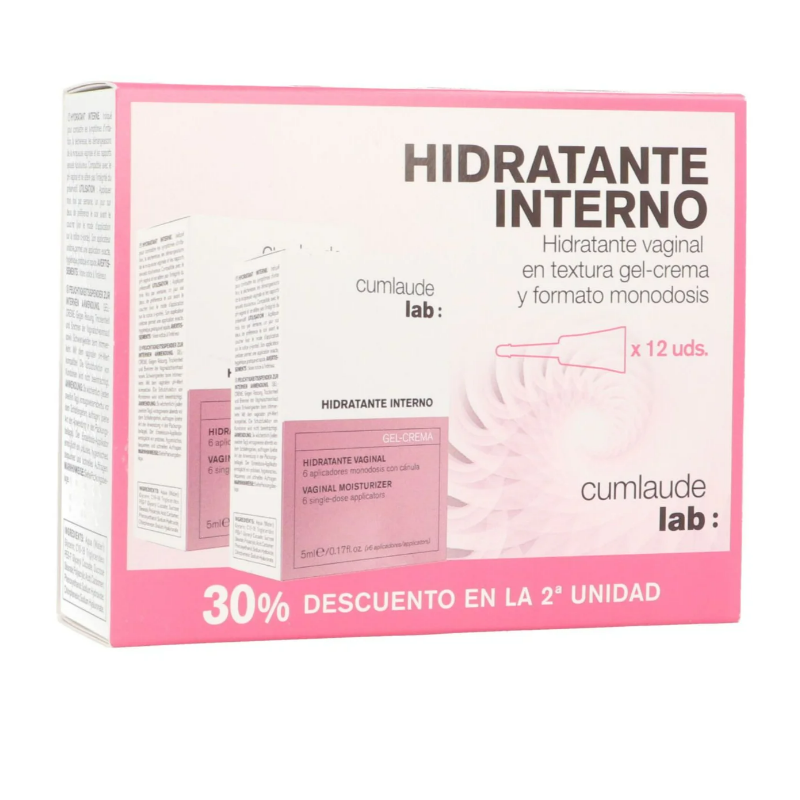 CUMLAUDE DUPLO HIDRATANTE INTERNO 30% 2ªUDS