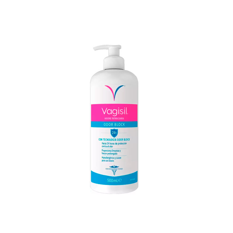 VAGISIL HIGIENE INTIMA ODOR BLOCK 1 ENVASE 500 ML