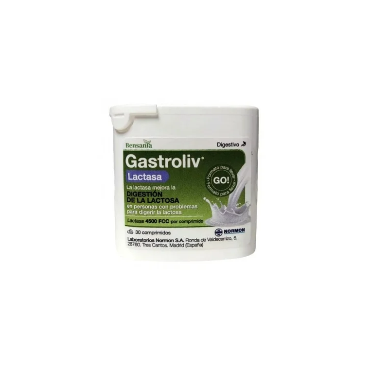 GASTROLIV LACTASA FORTE 30 COMPRIMIDOS